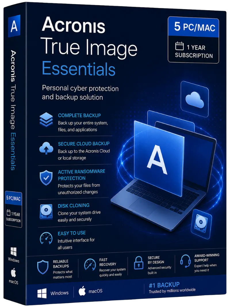 Acronis True Image | Essentials
