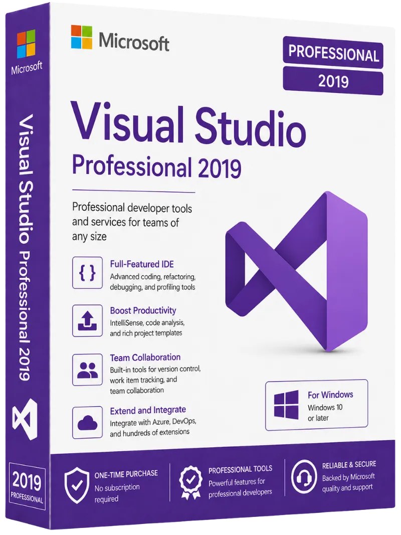 Microsoft Visual Studio Professional 2019