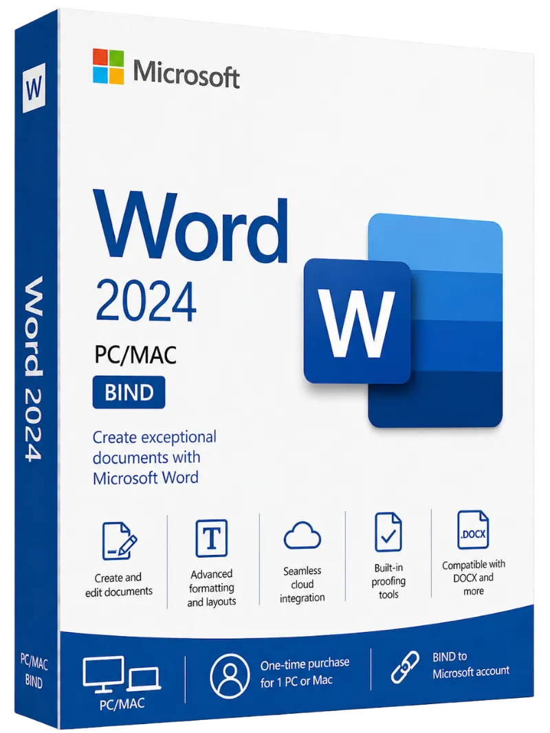 Microsoft Word 2024 BIND