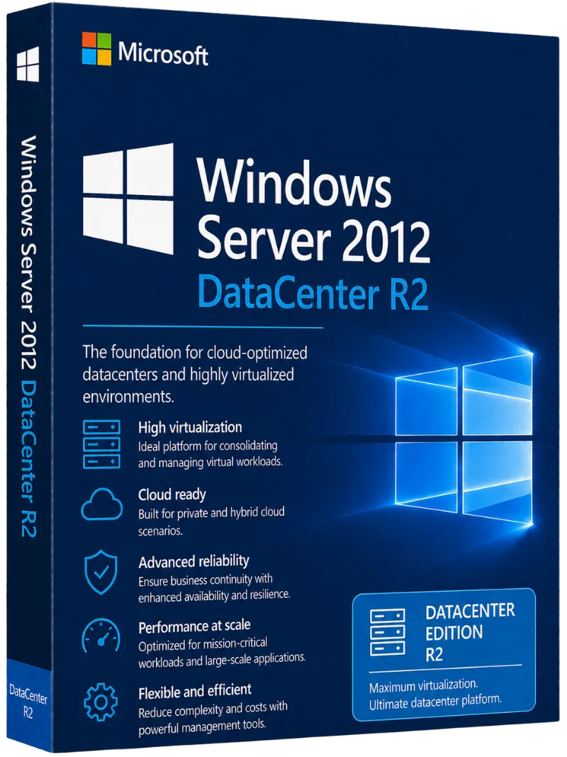 Microsoft Windows Server 2012 DataCenter R2