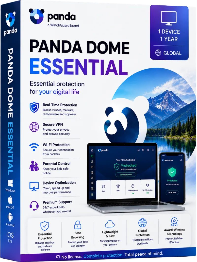 Panda Dome Essential - 1 Device 1 Year