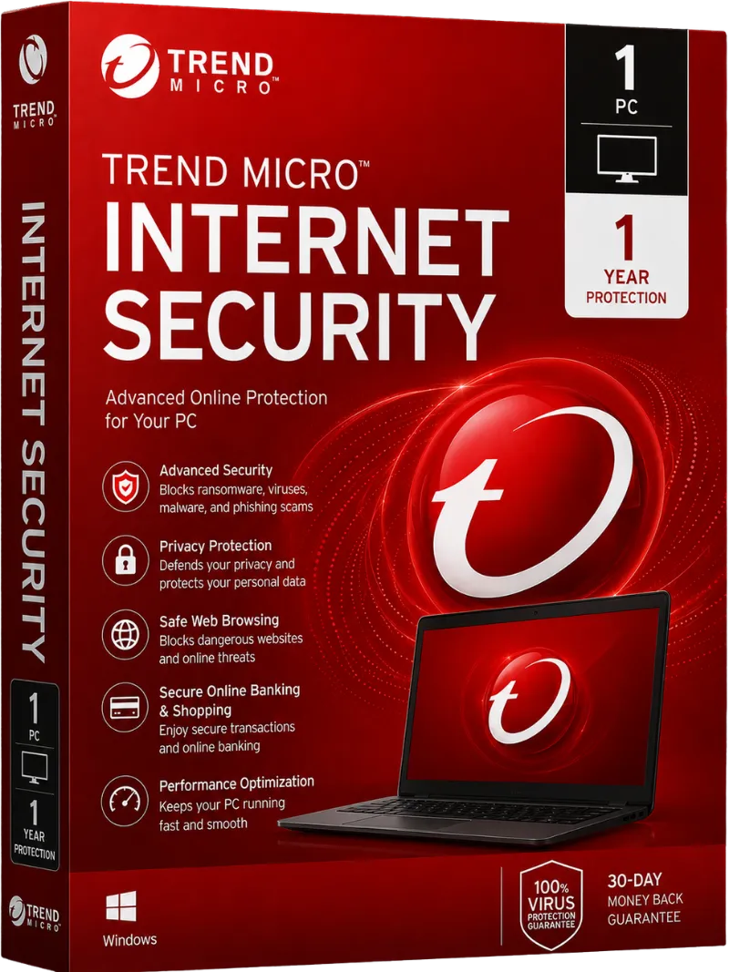 Trend Micro Internet Security 1-PC 1-Year