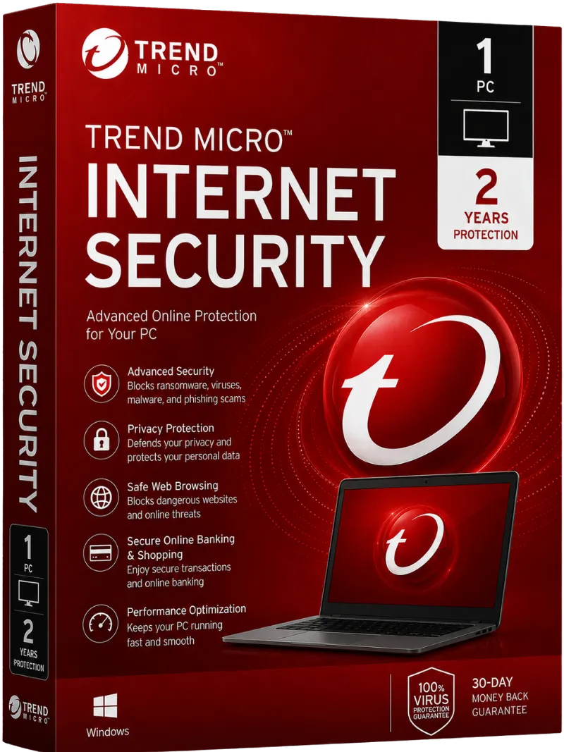 Trend Micro Internet Security 1-PC 2-Years